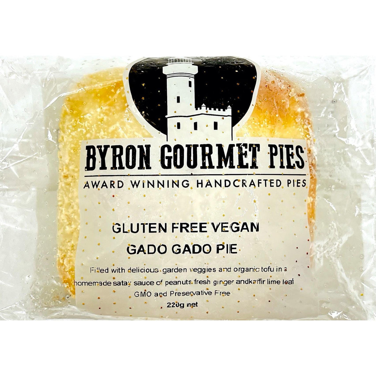 Byron Gourmet GF Vegan Gado Gado Pie 220g