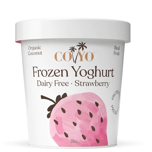 COYO Frozen Yoghurt Strawberry 500ml