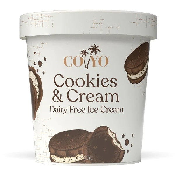 COYO Ice Cream Cookie & Cream 500ml