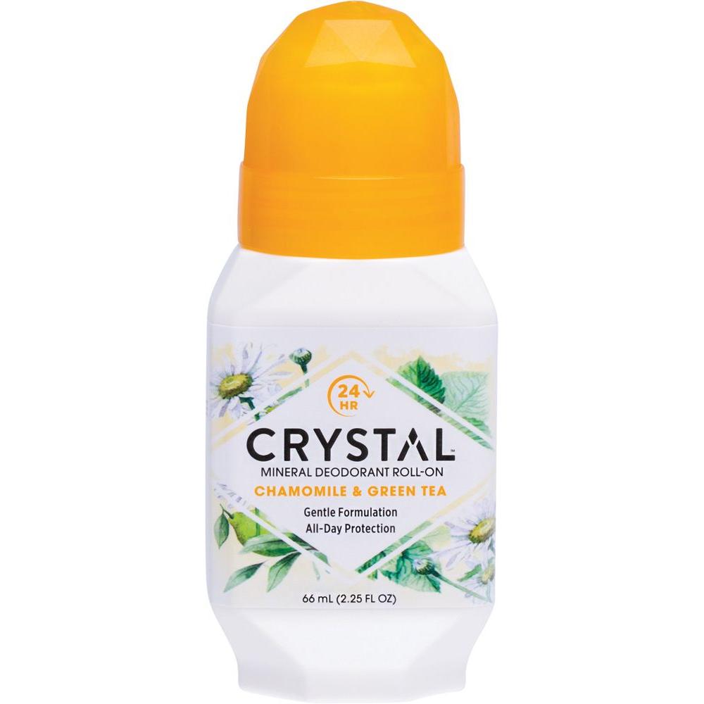 CRYSTAL RollOn Deodorant Chamomile & Green Tea 66ml