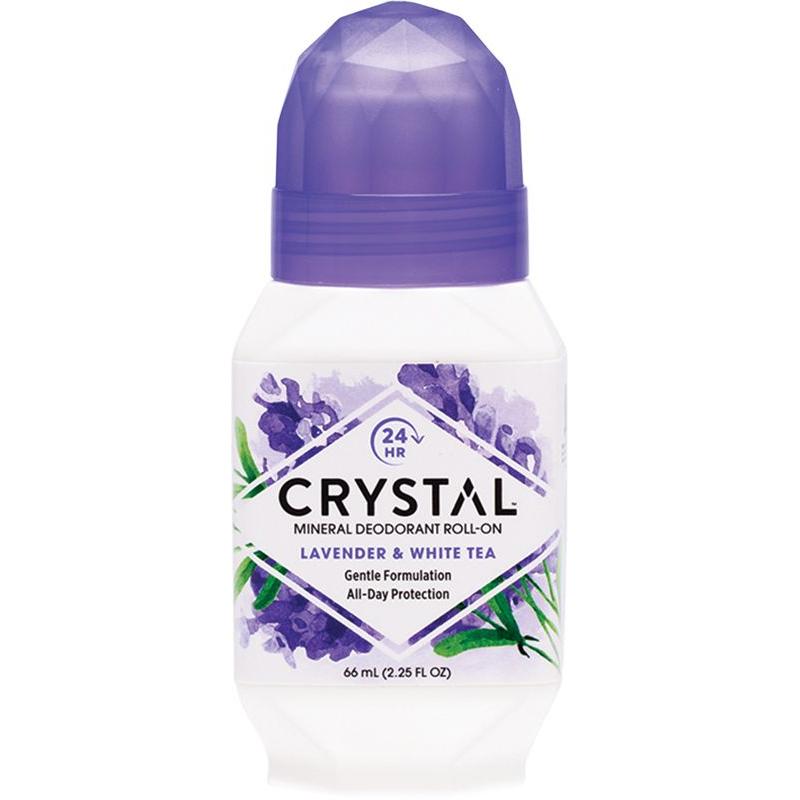 CRYSTAL RollOn Deodorant Lavender & White Tea 66ml