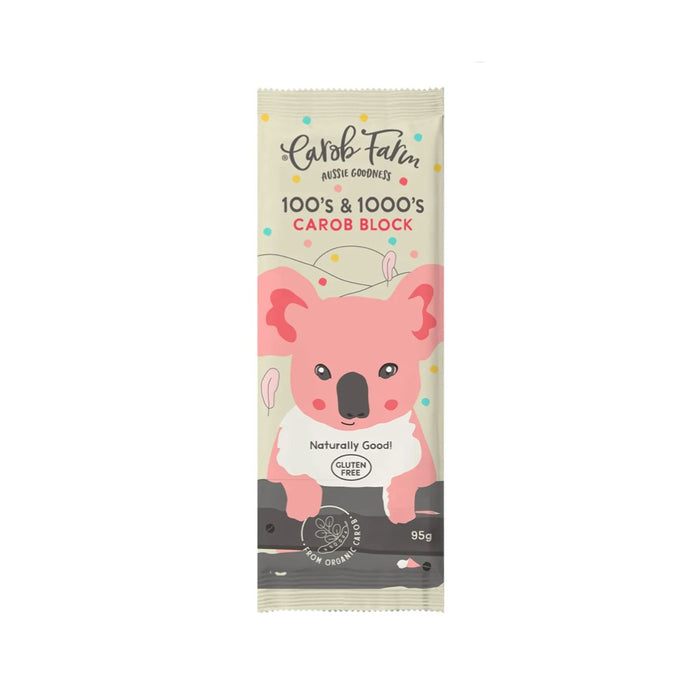 Carob Farm 100'S 1000'S Carob Block 95g