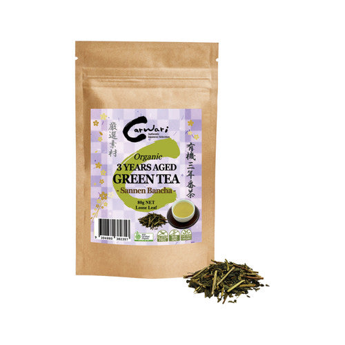 Carwari Organic 3 Years Aged Green Tea 80g