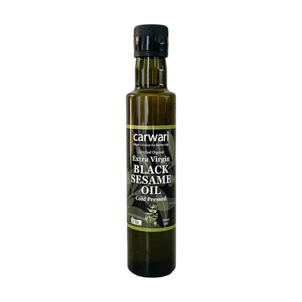 Carwari Organic Extra Virgin Black Sesame Oil 250ml