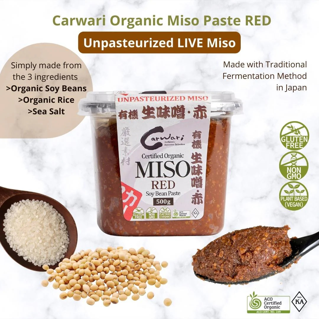 Carwari Organic Miso Paste Red 500g