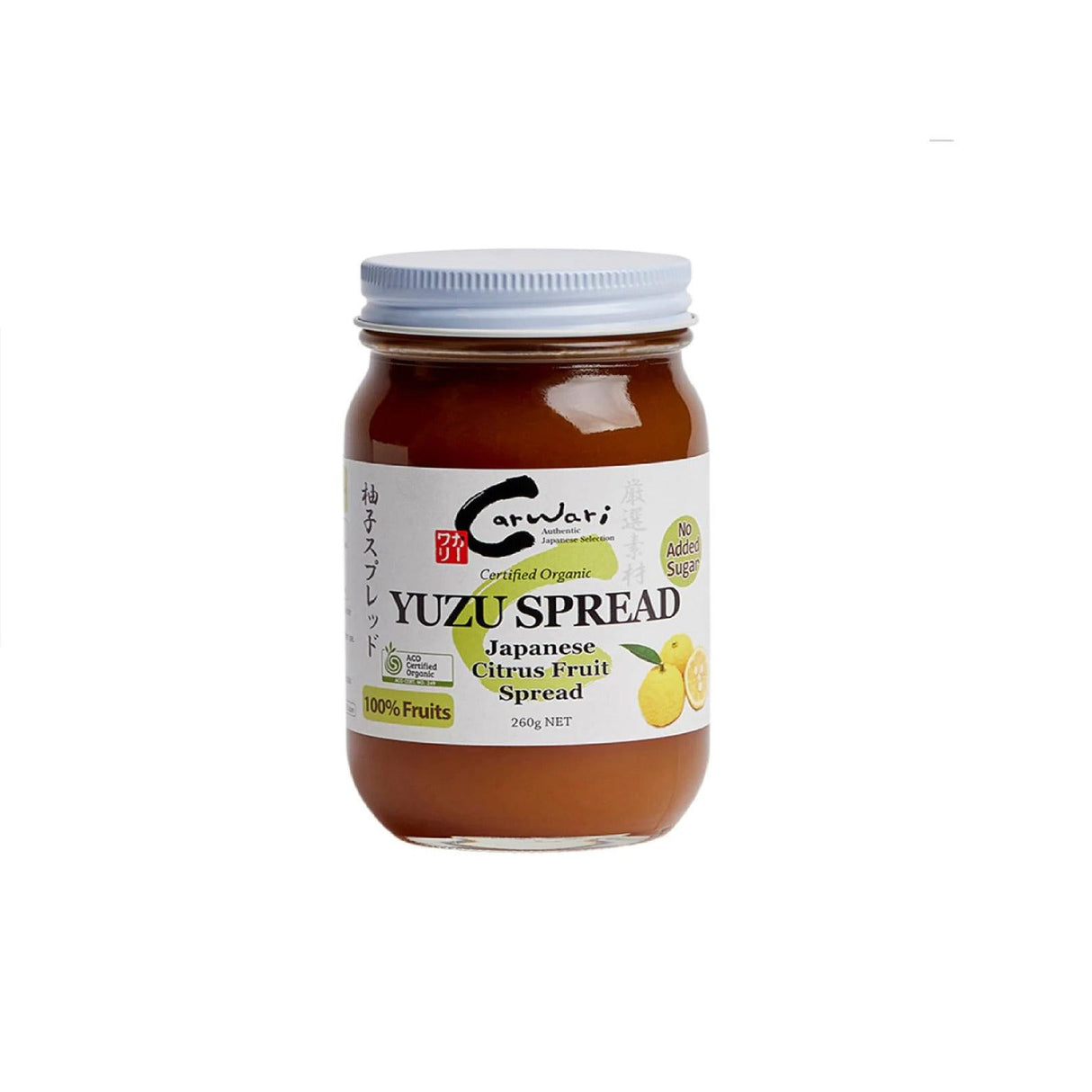 Carwari Organic Yuzu Spread 260g