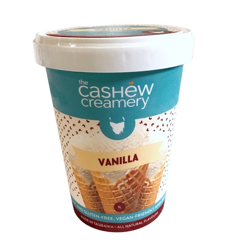 Cashew Creamery Vanilla Tub 1L