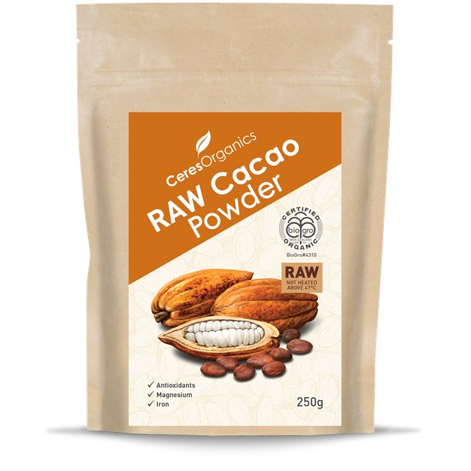 Ceres Organics Cacao Powder Raw 250g