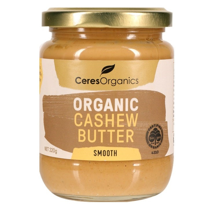 Ceres Organics Cashew Butter Smooth 220g