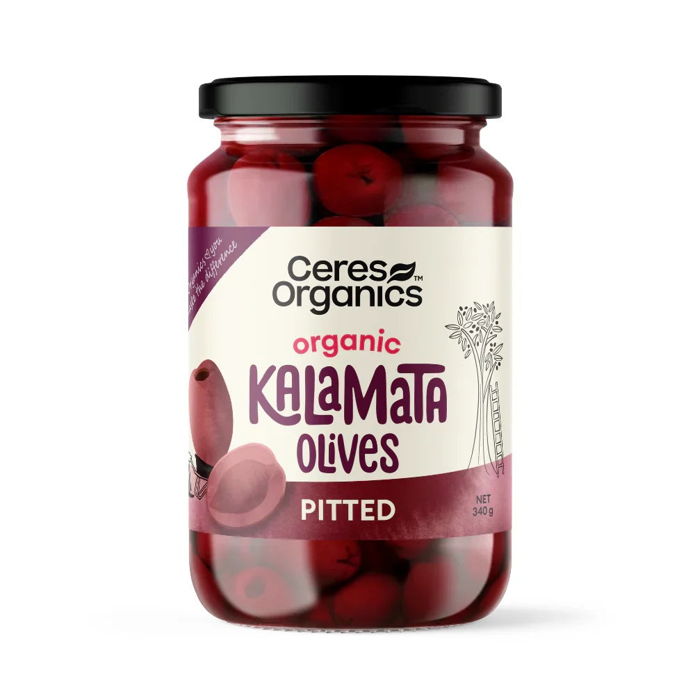 Ceres Organics Ceres Kalamata Olive Pitted 340g