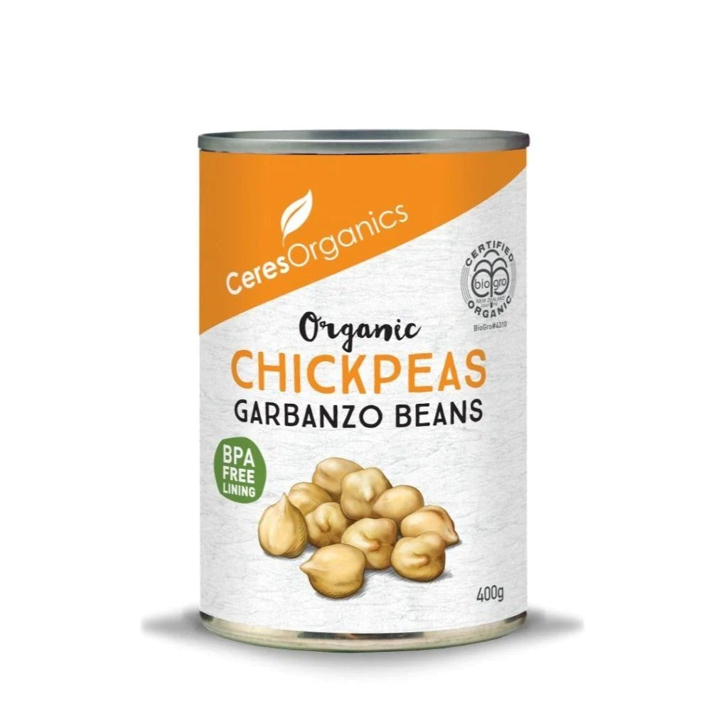 Ceres Organics Chickpeas / Garbanzo Beans (Can) 400g