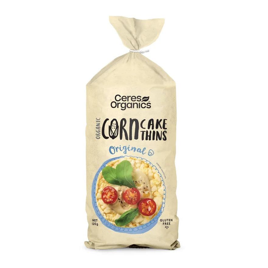 Ceres Organics Corn Cake Thins Original 120g