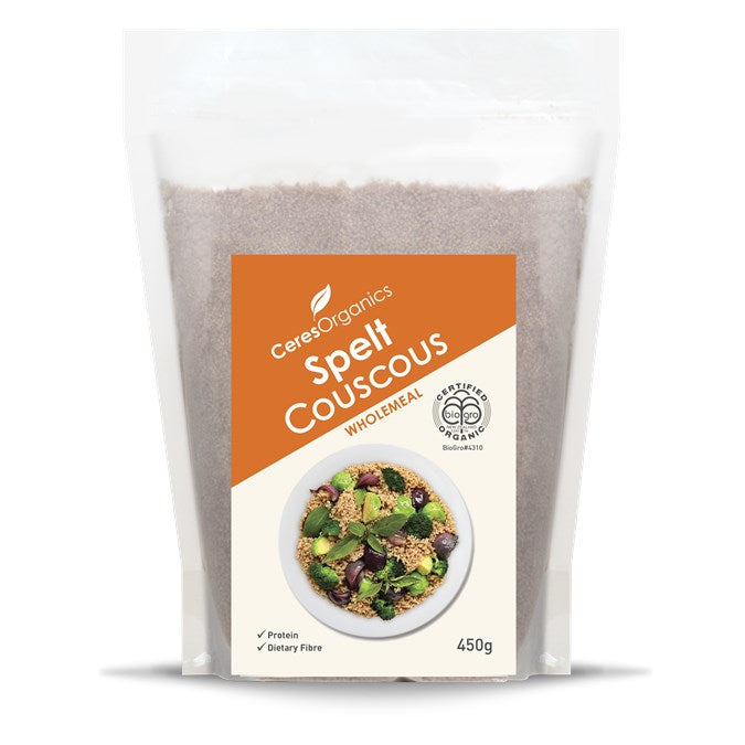Ceres Organics Couscous Spelt Wholemeal 450g