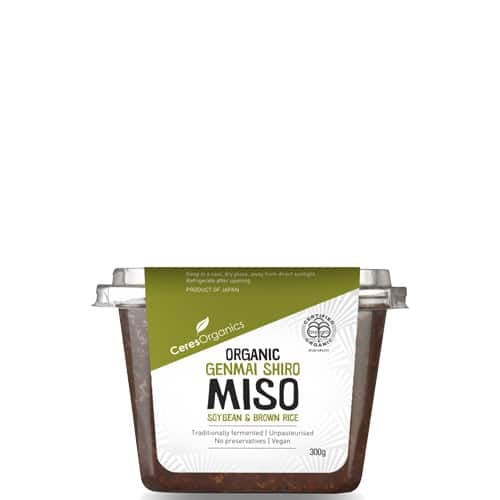 Ceres Organics Miso Brown Rice White (Genmai Shiro) Tub 300g