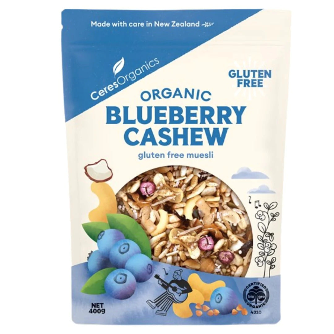 Ceres Organics Muesli Blueberry Cashew 400g