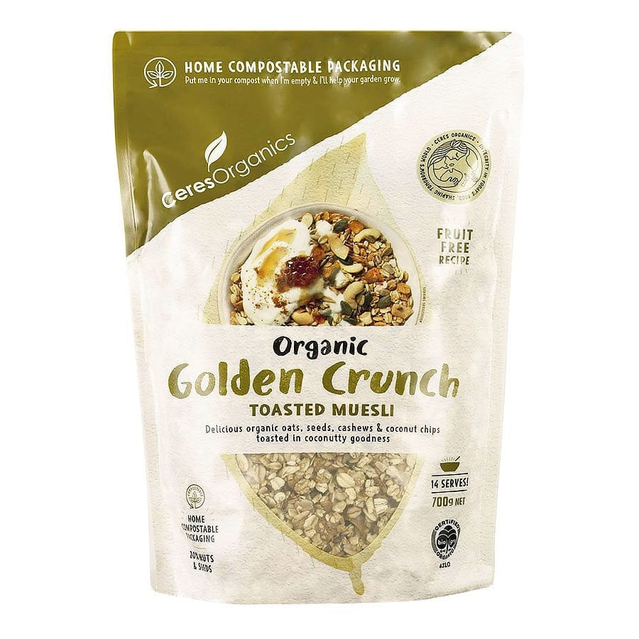 Ceres Organics Muesli Golden Crunch (Stand Up Pouch) 700g