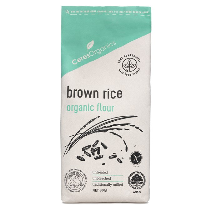 Ceres Organics Rice Brown Flour 800g