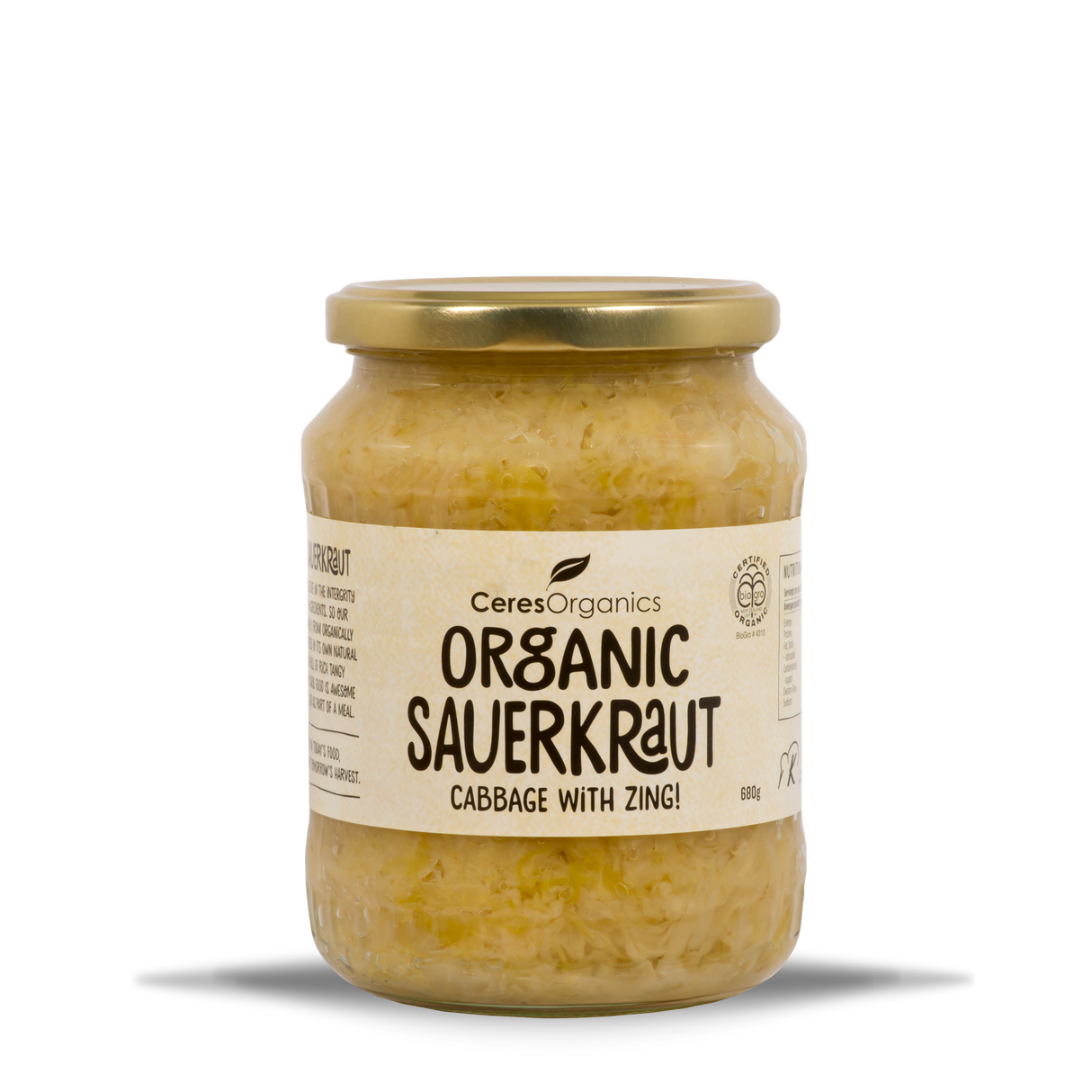Ceres Organics Sauerkraut 680g