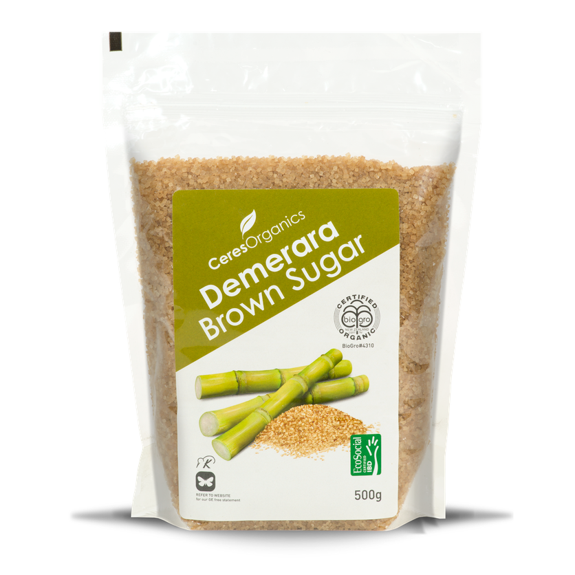 Ceres Organics Sugar Brown (Demerara) 500g