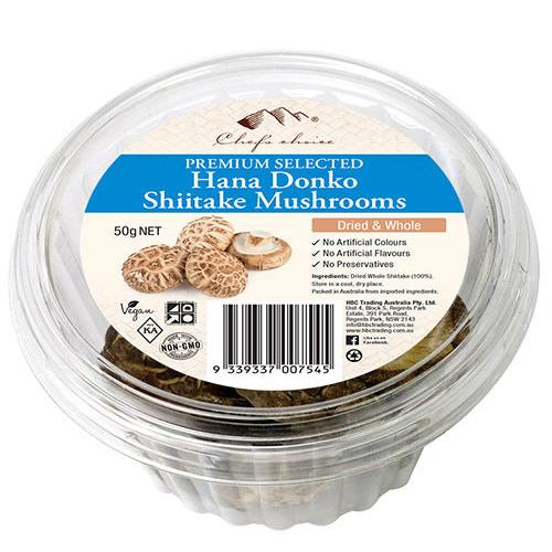 Chef's Choice Hana Donko Shiitake 50g