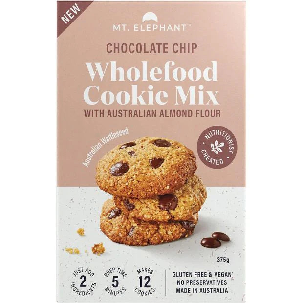 Chocolate Chip Wholefood Cookie Mix 375g