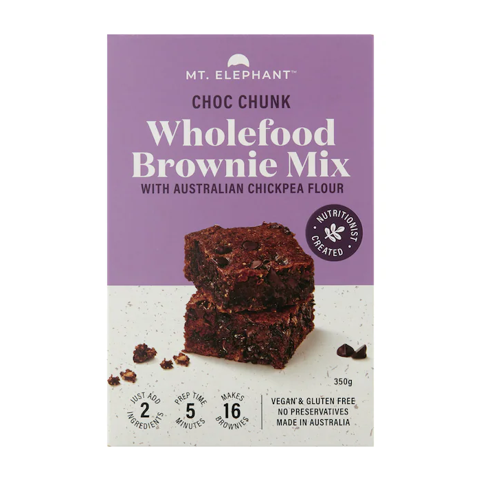 Chocolate Chunk Wholefood Brownie Mix 350g