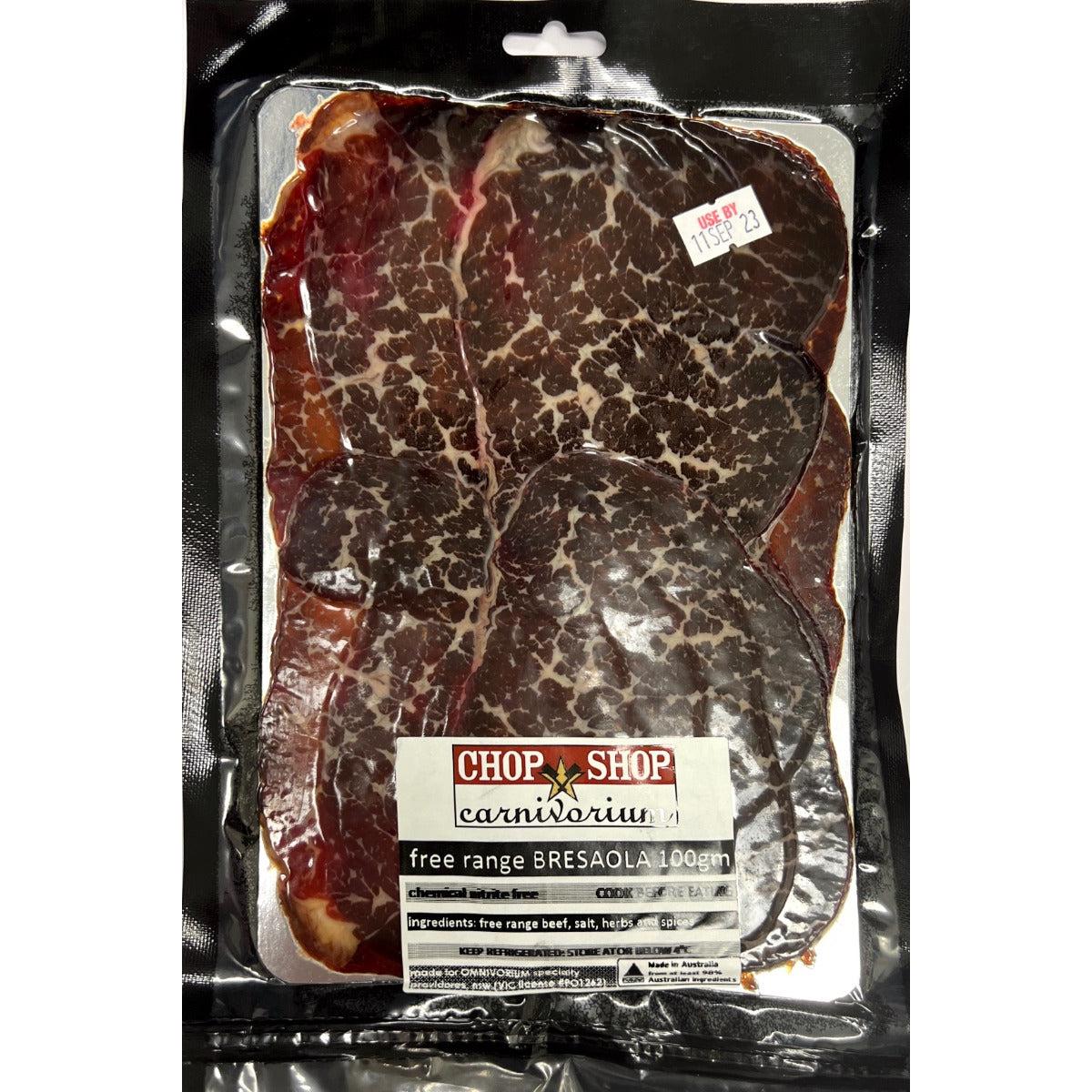 Chop Shop Bresaola 100g