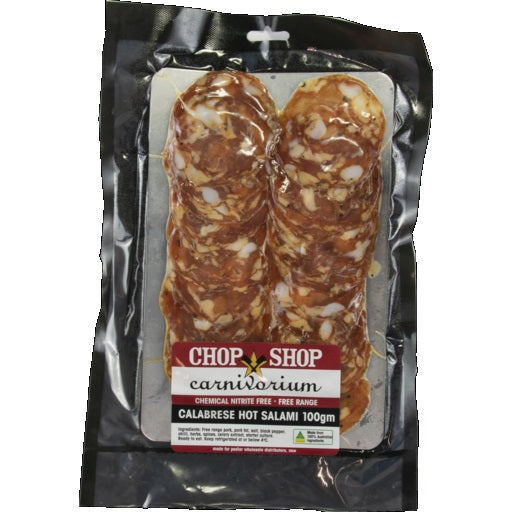 Chop Shop Calabrese Hot Salami 100g