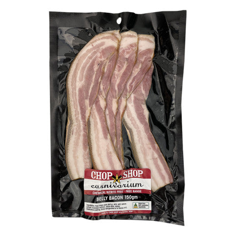 Chop Shop Cold Smoked Bacon 150g