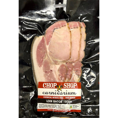 Chop Shop Loin Bacon 150g