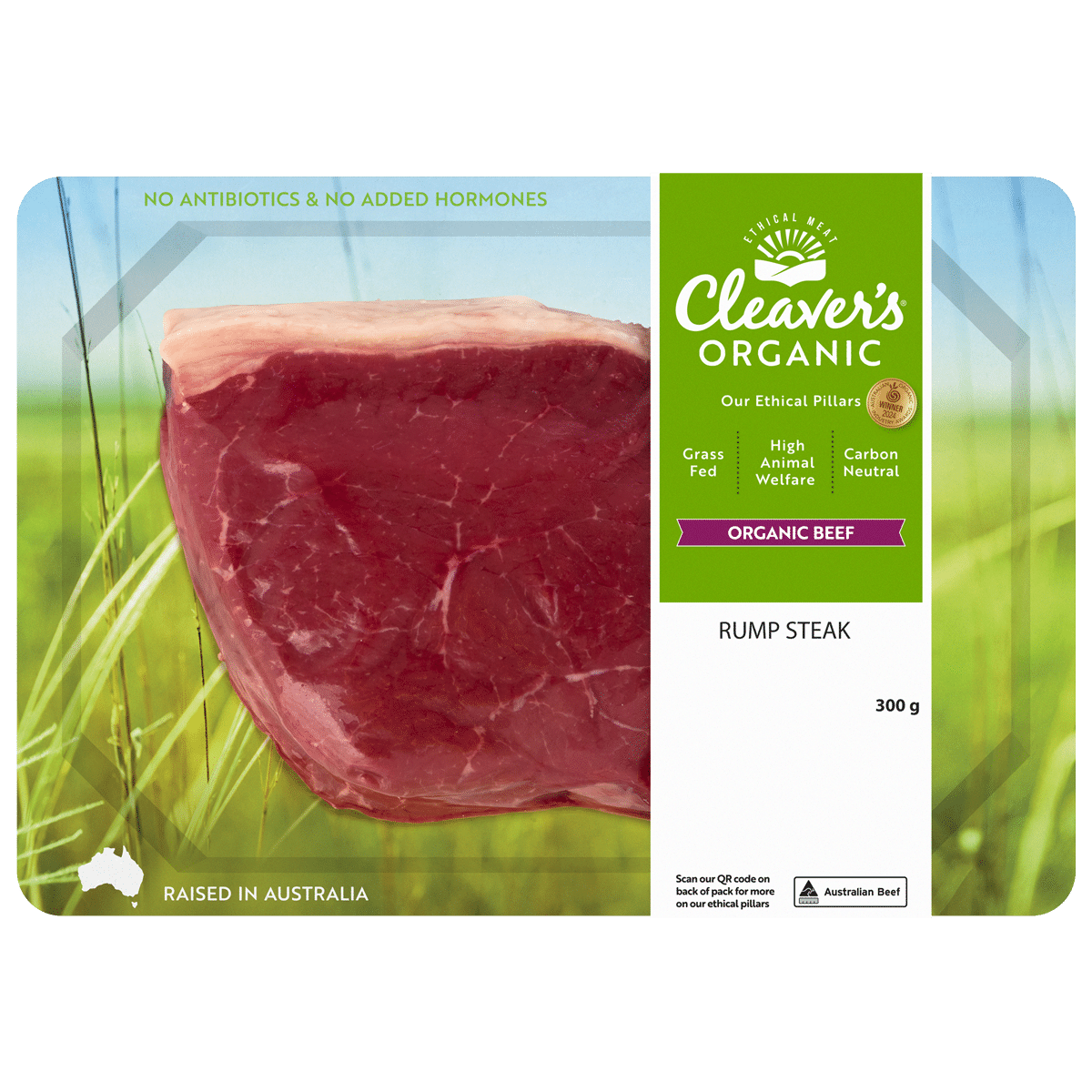 Cleavers Organic Rump Steak