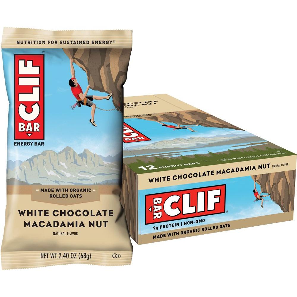 Clif White Chocolate Macadamia 68g