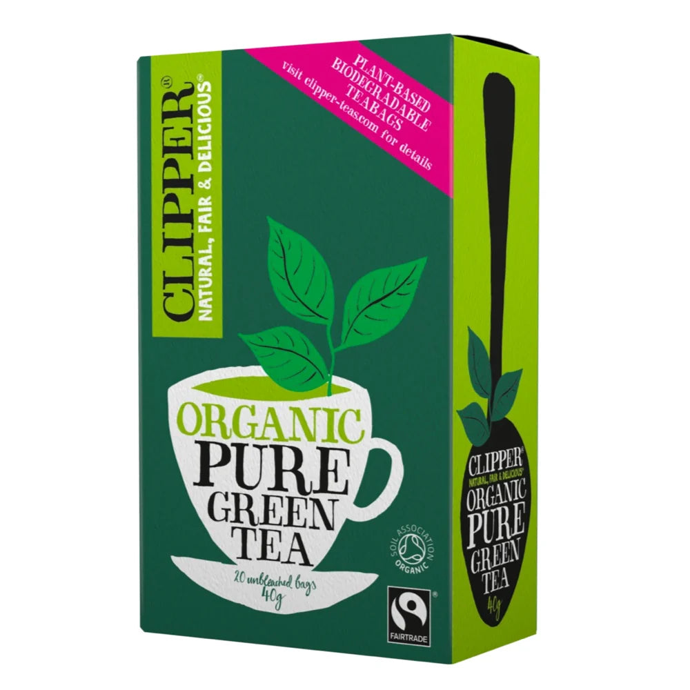 Clipper Organic Pure Green Tea x20tb