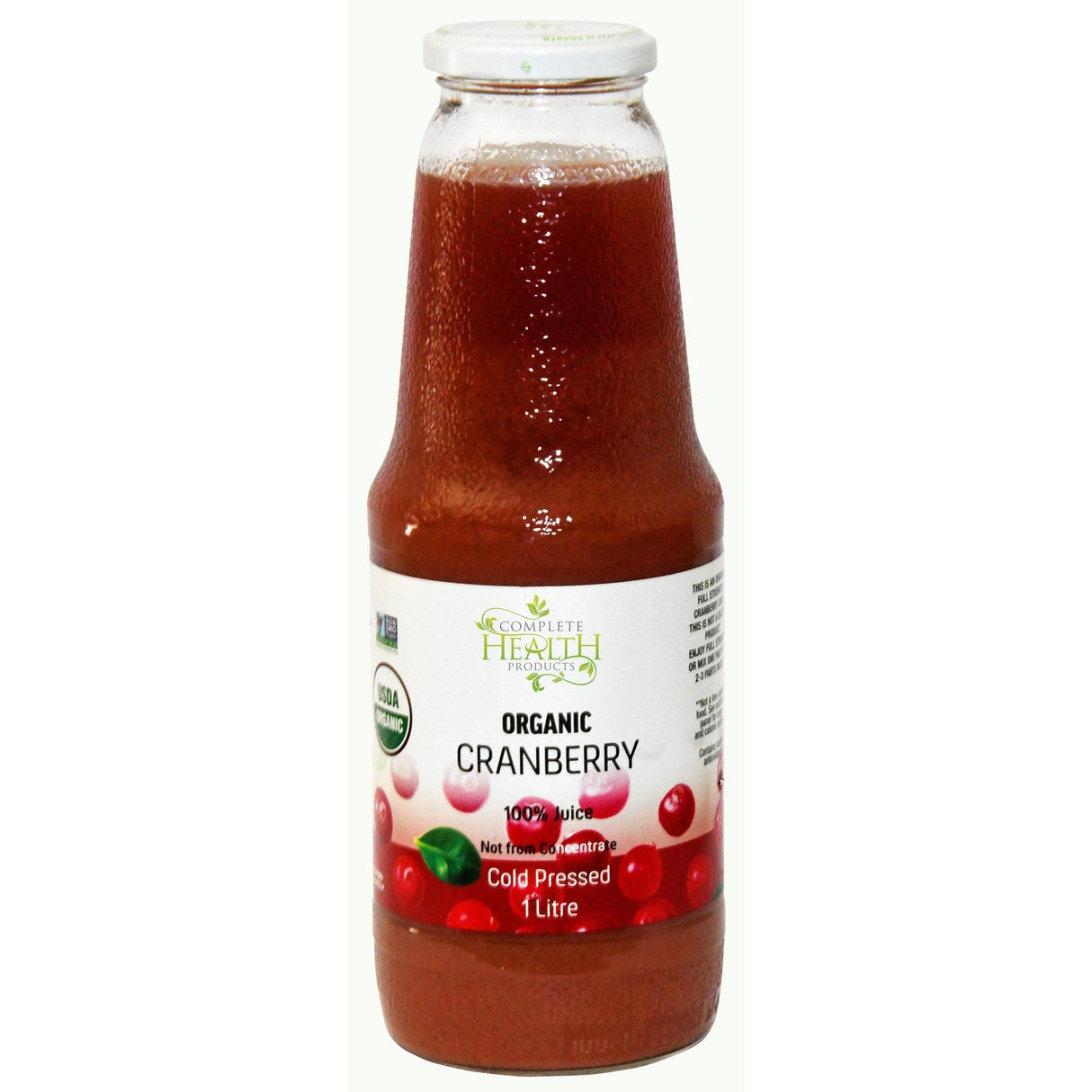 Complete Health Cranberry 100% Juice 1L