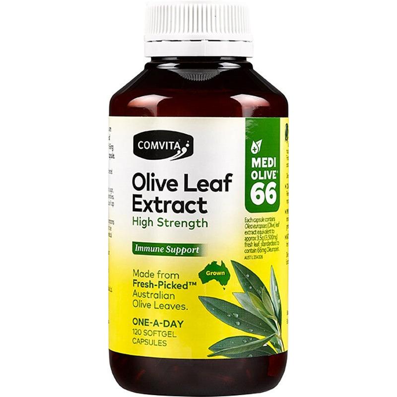 Comvita Olive Leaf Extract Capsules (Medi Olive 66) 120