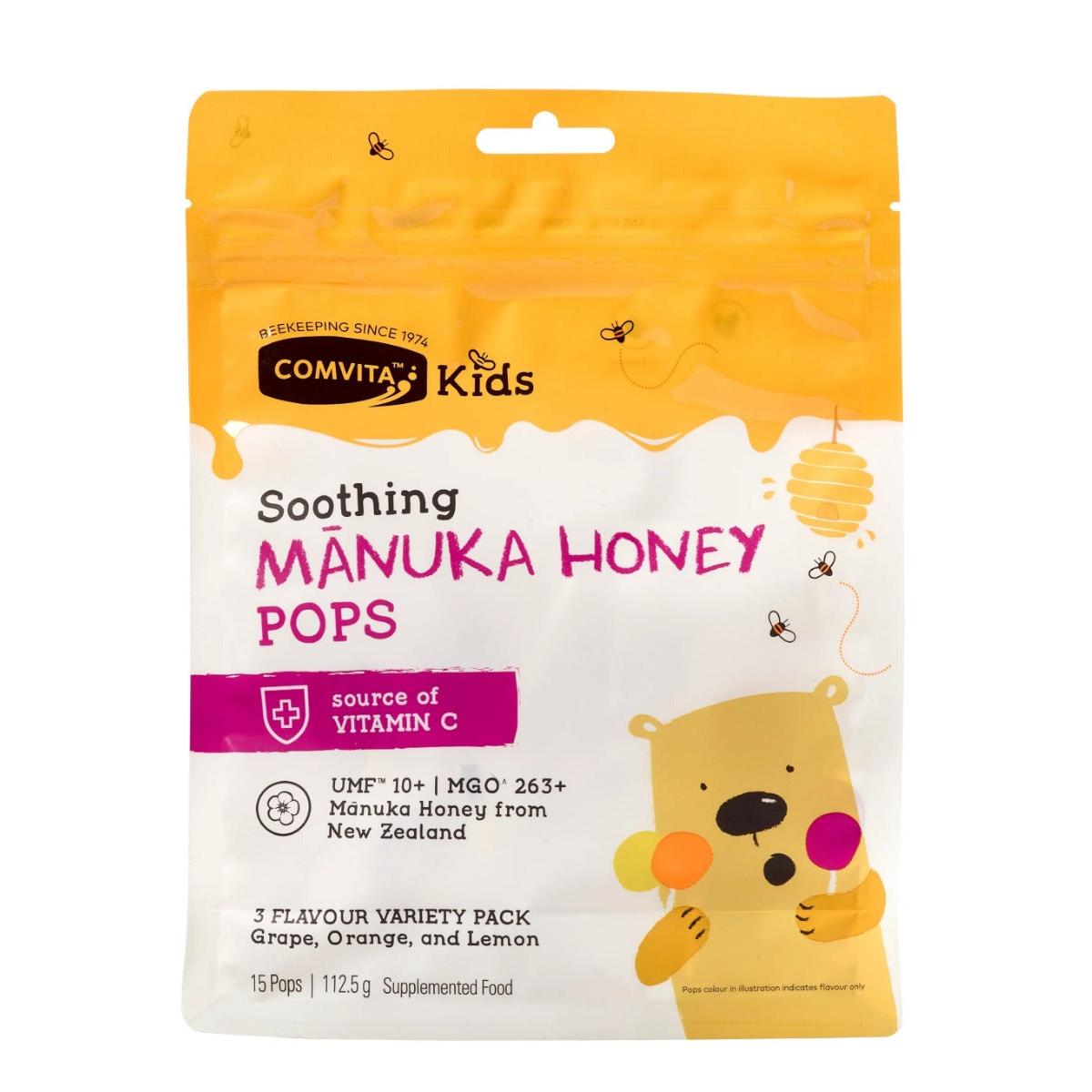 Comvita Soothing Manuka Pops 15pop