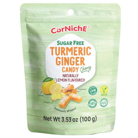 Corniche Sugar Free Turmeric Ginger Lemon 100g