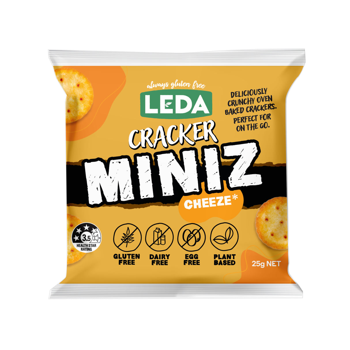 Cracker MINIZ Cheeze Multi 6x25g