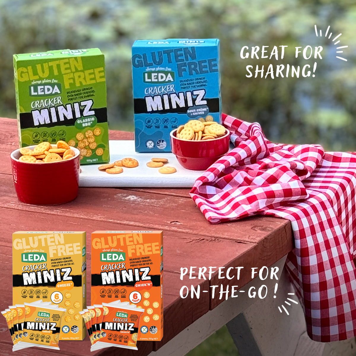 Cracker MINIZ Cheeze Multi 6x25g