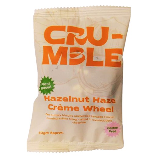 Crumble Charms Crumble Hazelnut Wheel 60g