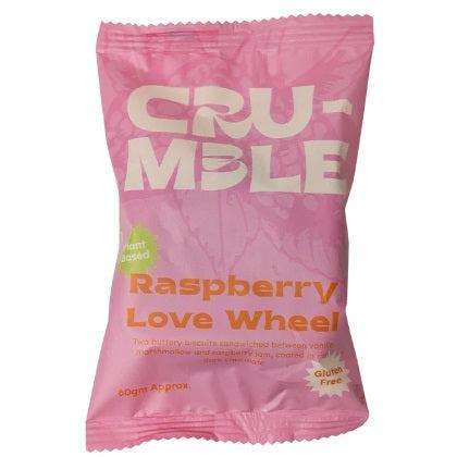 Crumble Charms Crumble Raspberry Wheel 60g