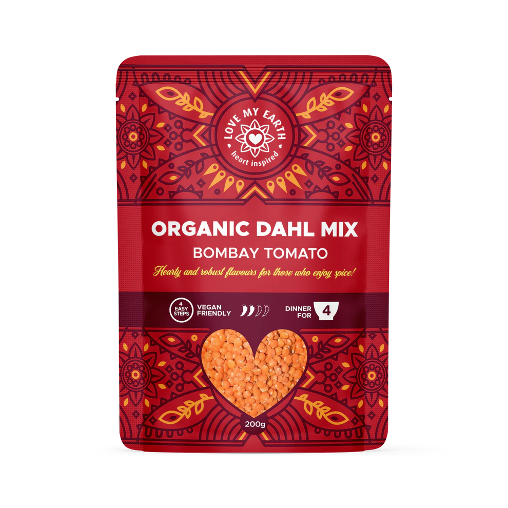 Love My Earth Organic Dahl Mix Bombay Tomato 200G