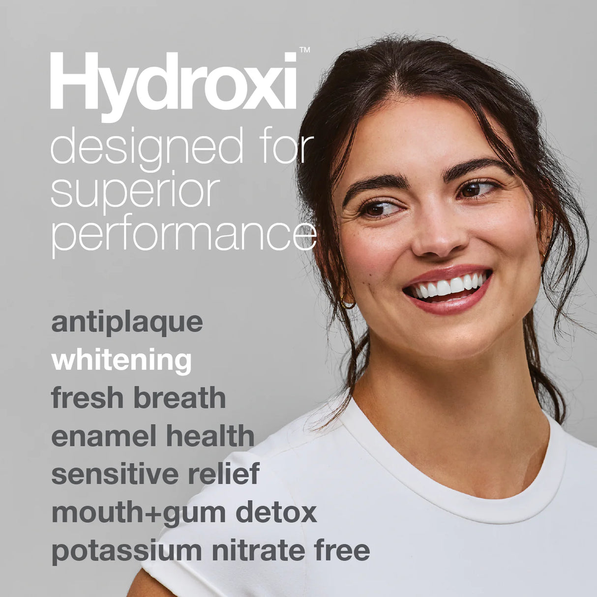 Davids Hydroxi™ sensitive+whitening nano hydroxyapatite premium toothpaste / peppermint 113g