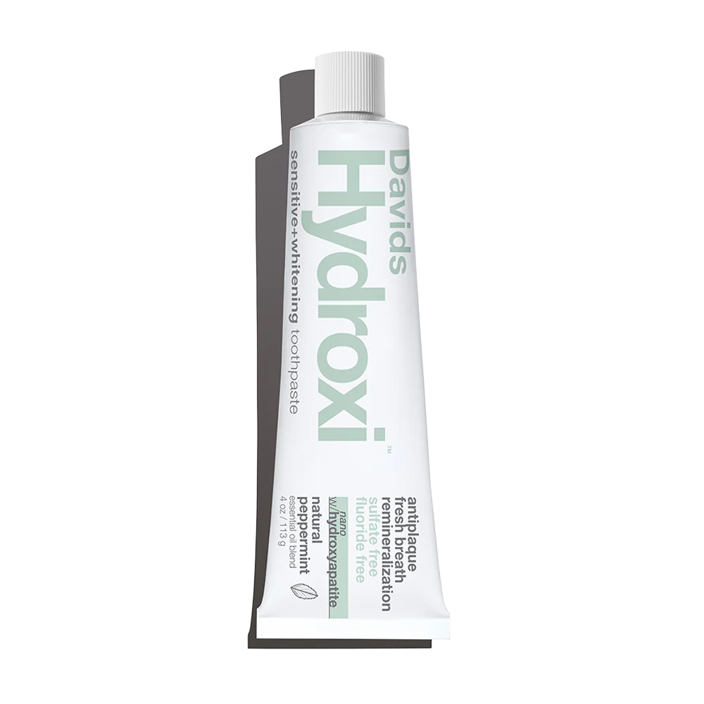 Davids Hydroxi™ sensitive+whitening nano hydroxyapatite premium toothpaste / peppermint 113g