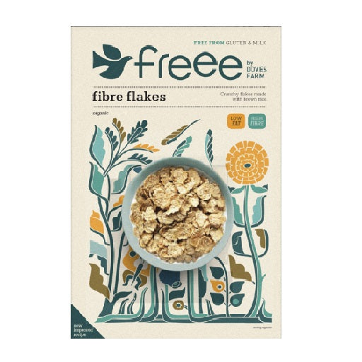 Doves Farm Gluten Free Fibre Flakes 375g