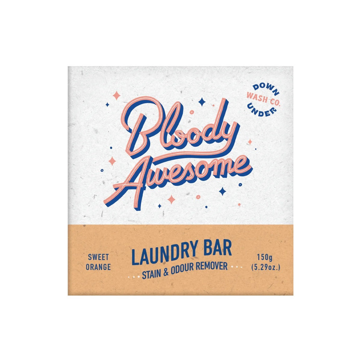 Down Under Laundry Bar Orange 150g