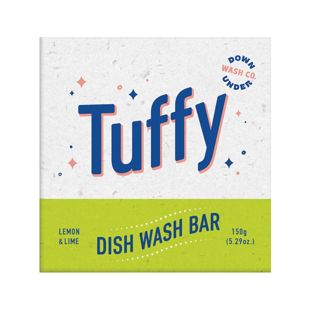 Down Under Tuffy Dish Wash Bar Lemon 150g