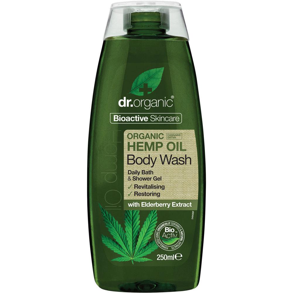 Dr Organic Body Wash Hemp Oil 250ml