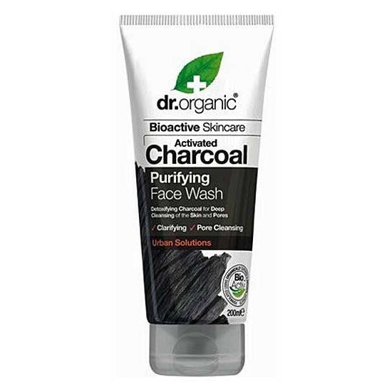Dr Organic Face Wash Charcoal 200ml