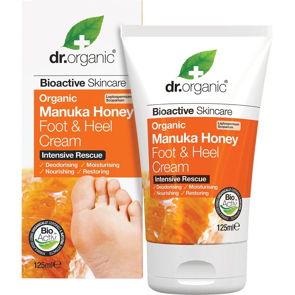 Dr Organic Foot & Cream Manuka Honey 125ml